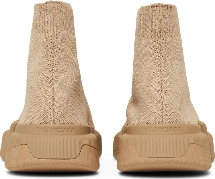 Balenciaga Wmns Speed Sneaker Beige, brown