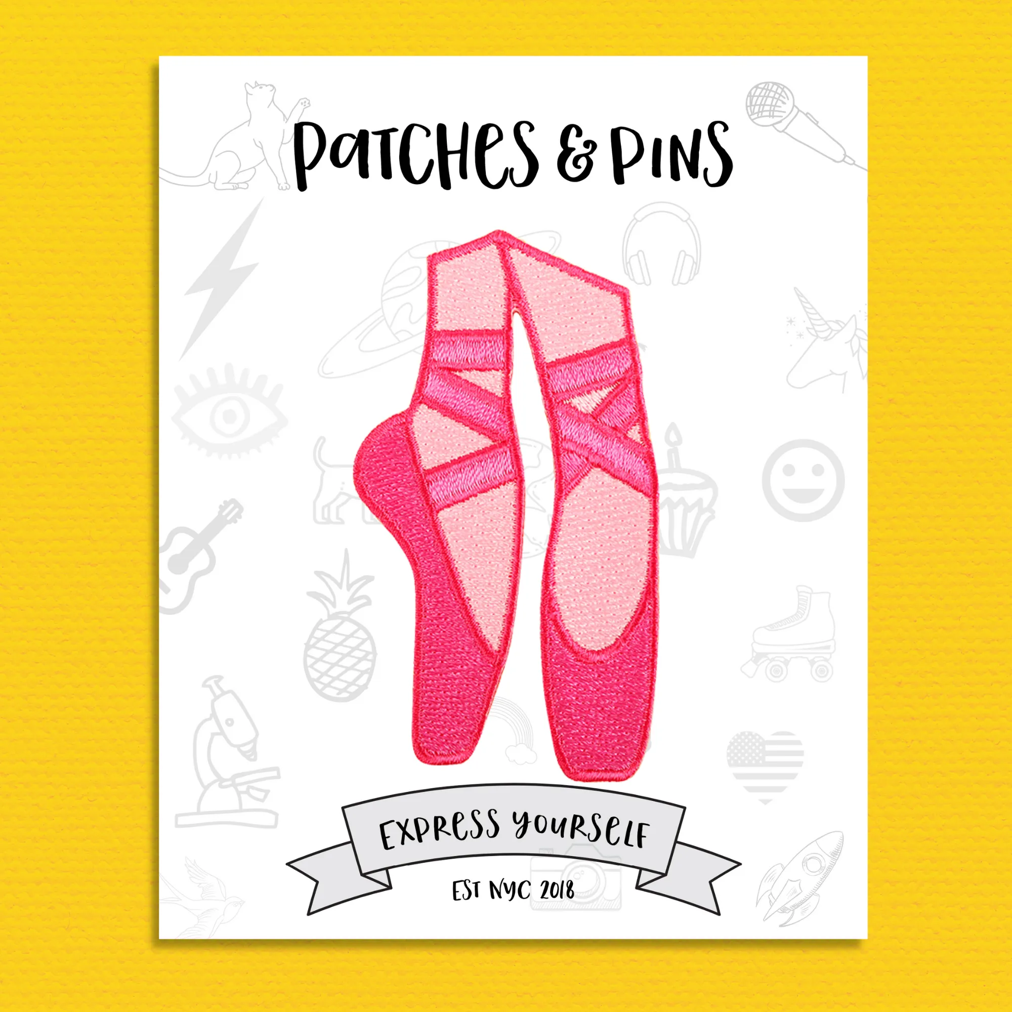 Ballerina Shoes Patch