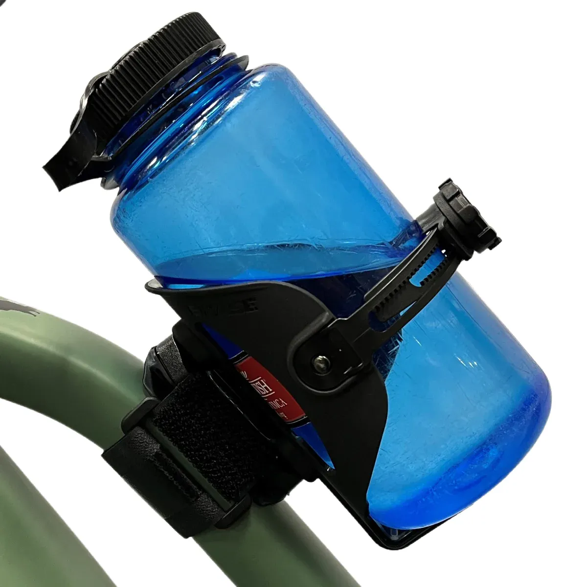 BiKase ABC Adjustable Drink Holder Water Bottle Cage With Anywhere Cage Strap Adapters