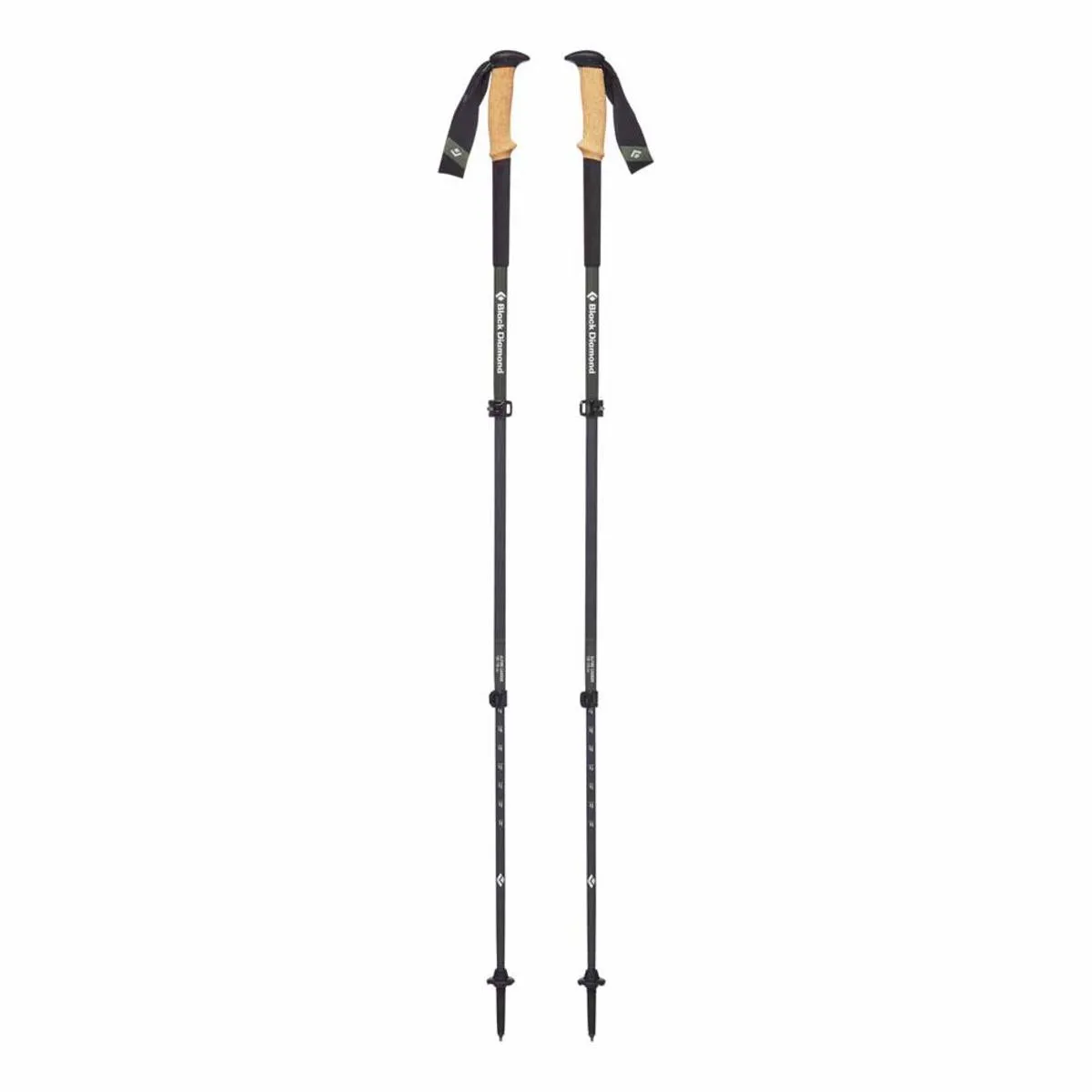 Black Diamond Alpine Carbon Cork Trekking Poles - Tundra