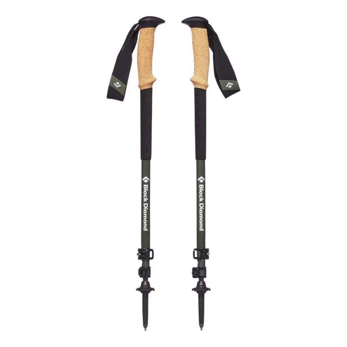 Black Diamond Alpine Carbon Cork Trekking Poles - Tundra