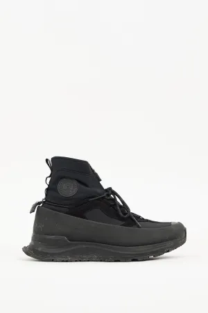 Black Waterproof Glacier Trail Sneaker