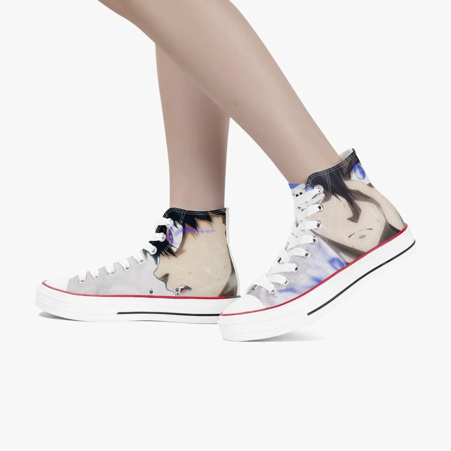 Blue Lock Yoichi Isagi A-Star High White Anime Shoes