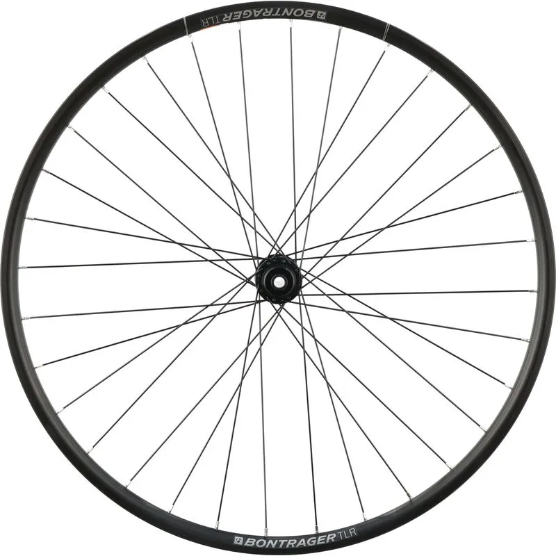 Bontrager TLR 700c Front MTB Wheel, 100mm Hub, Centerlock Disc, Thru Axle