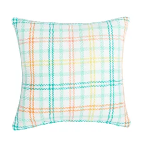 Bunny Trail Plaid Pillow