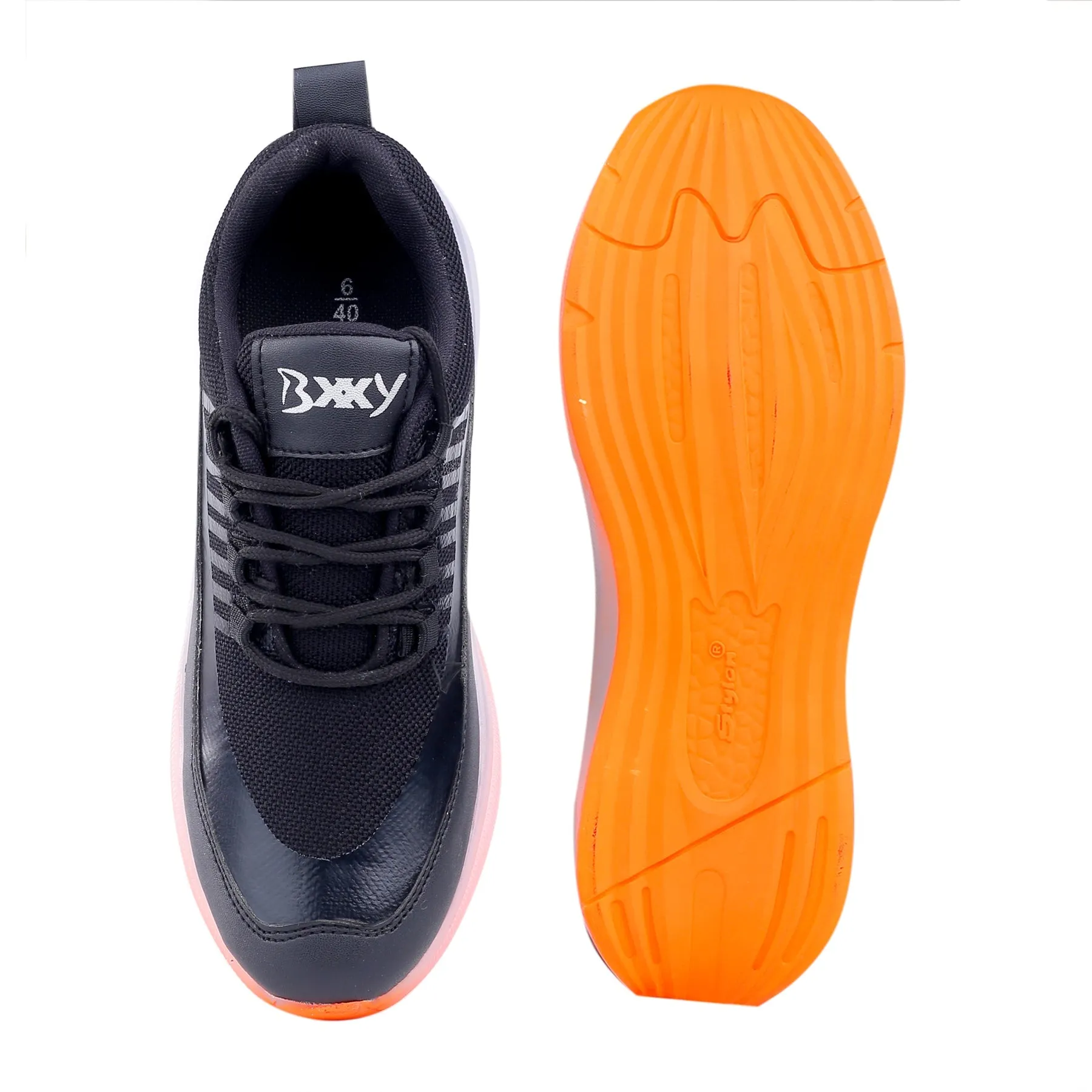 Bxxy's Trendiest Sports Walking Shoes For Men on Transparent Sole