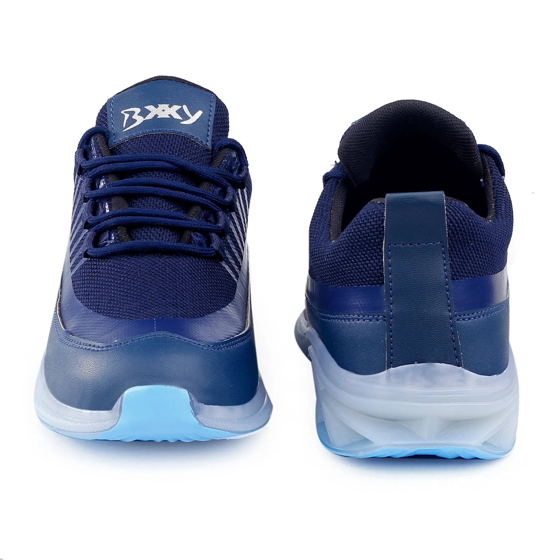 Bxxy's Trendiest Sports Walking Shoes For Men on Transparent Sole