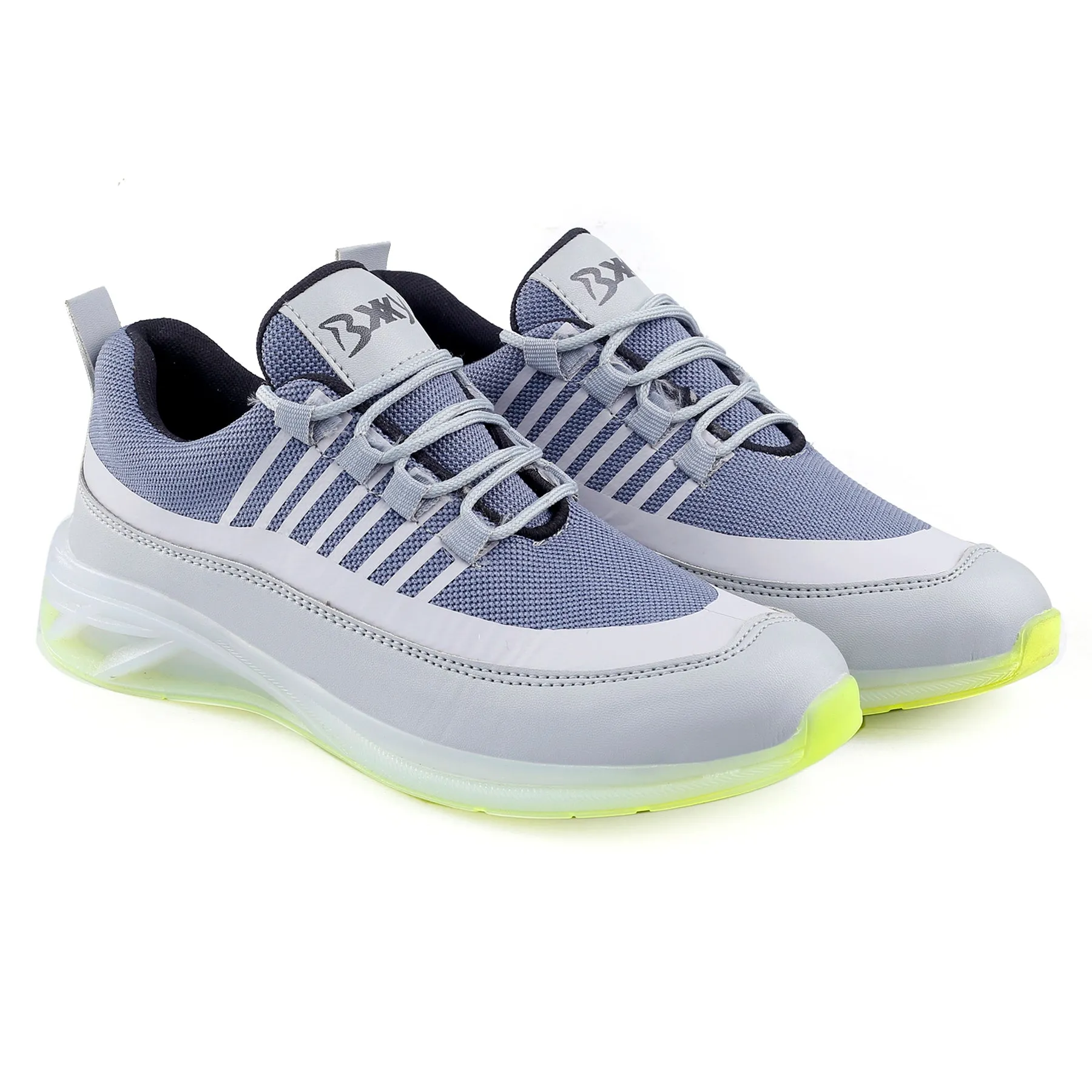 Bxxy's Trendiest Sports Walking Shoes For Men on Transparent Sole