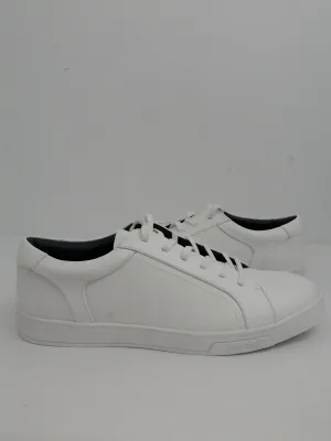 Calvin Klein Men's Designer's Shoes White Sneakers 10.5