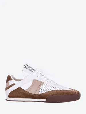 Chloe kick mesh leather sneakers