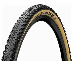 Continental Terra Trail 700 x 40 Cream Sidewall Gravel Tire TR   Black Chili