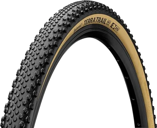 Continental Terra Trail Tire - 700 x 40 Tubeless Folding Black/Cream BlackChili ProTection E25