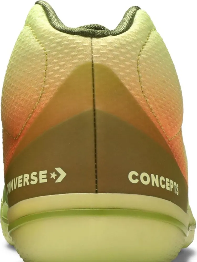 Converse Concepts x All Star BB Evo Southern Flame Sneakers, Green