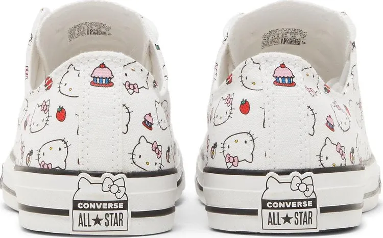 Converse Hello Kitty x Chuck Taylor All Star Low White Sneakers, white