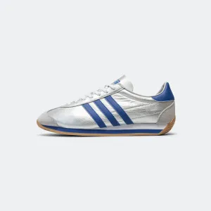 Country OG - Metallic Silver/Bright Blue-Footwear White