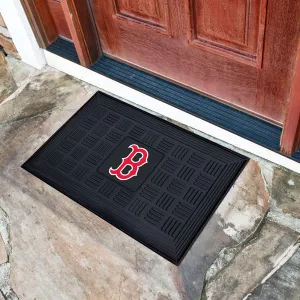 Fanmats Boston Red Sox Heavy Duty Vinyl Medallion Door Mat - 19.5" x 31"