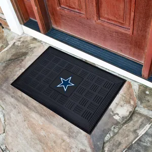 Fanmats Dallas Cowboys Heavy Duty Vinyl Medallion Door Mat - 19.5" x 31"