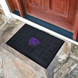 Fanmats Kansas State Wildcats Heavy Duty Vinyl Medallion Door Mat - 19.5" x 31"