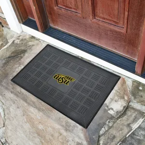 Fanmats Wichita State Shockers Heavy Duty Vinyl Medallion Door Mat - 19.5" x 31"