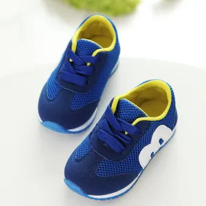 Fashion baby shoes for boys soft breathable mesh kids sneakers