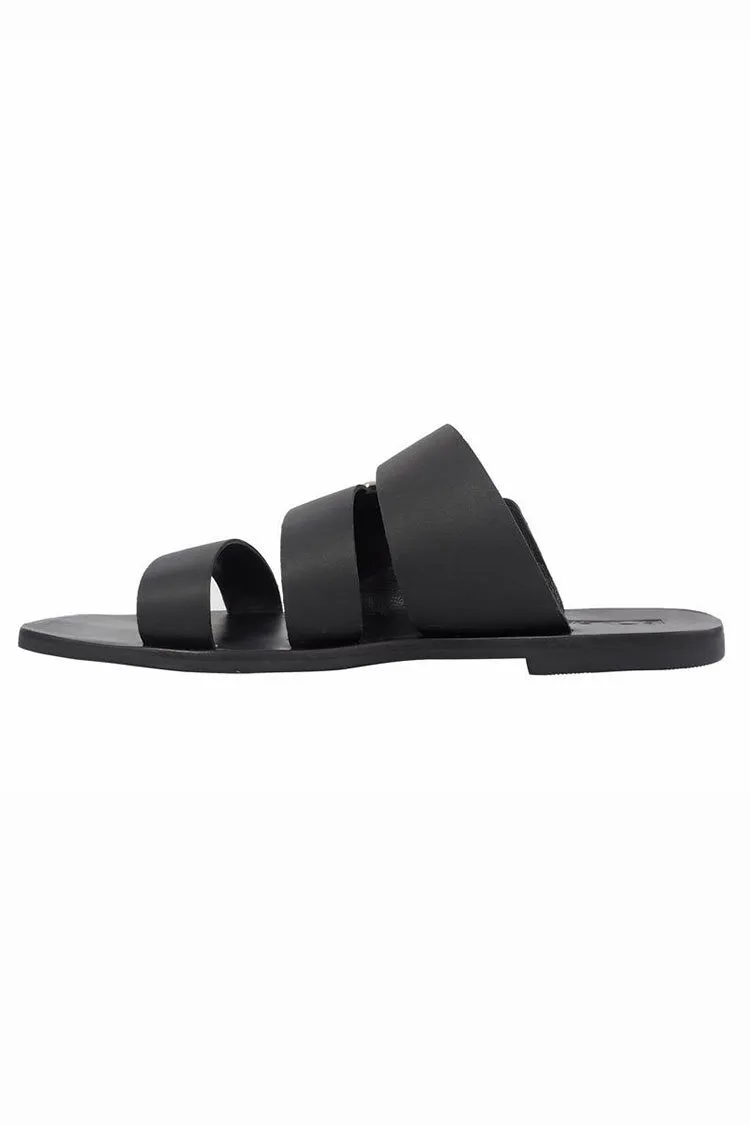 Foster Slide in Black | FINAL SALE