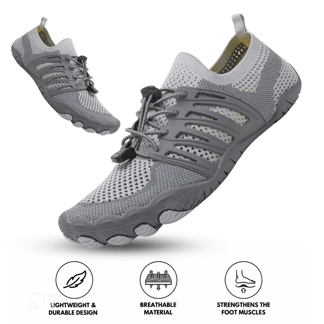 GRW Ortho Barefoot Men Shoes | Free Move, Natural Comfort Casual Outdoor Shoes