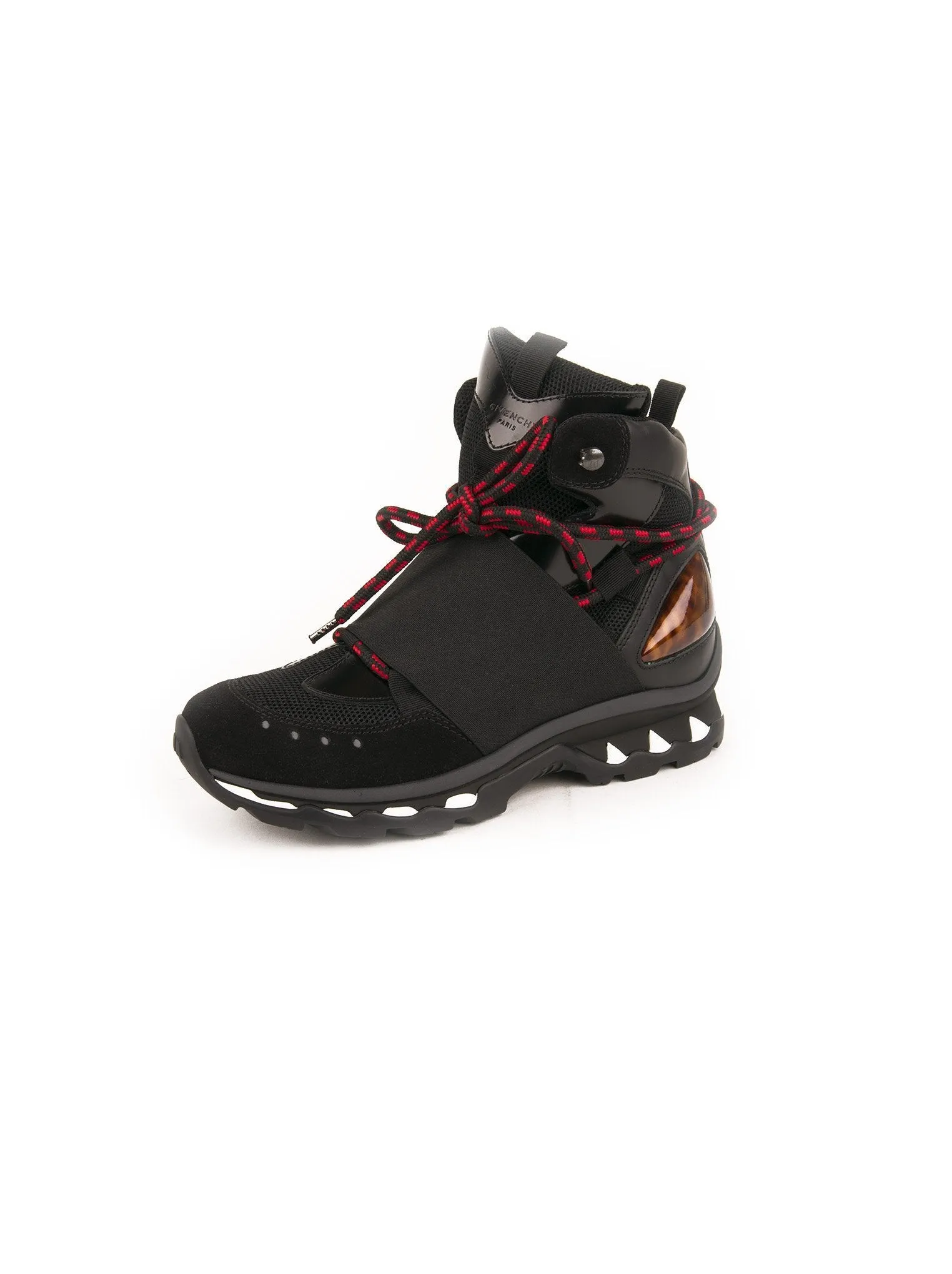 High Top Trail Boot Sneakers - Black