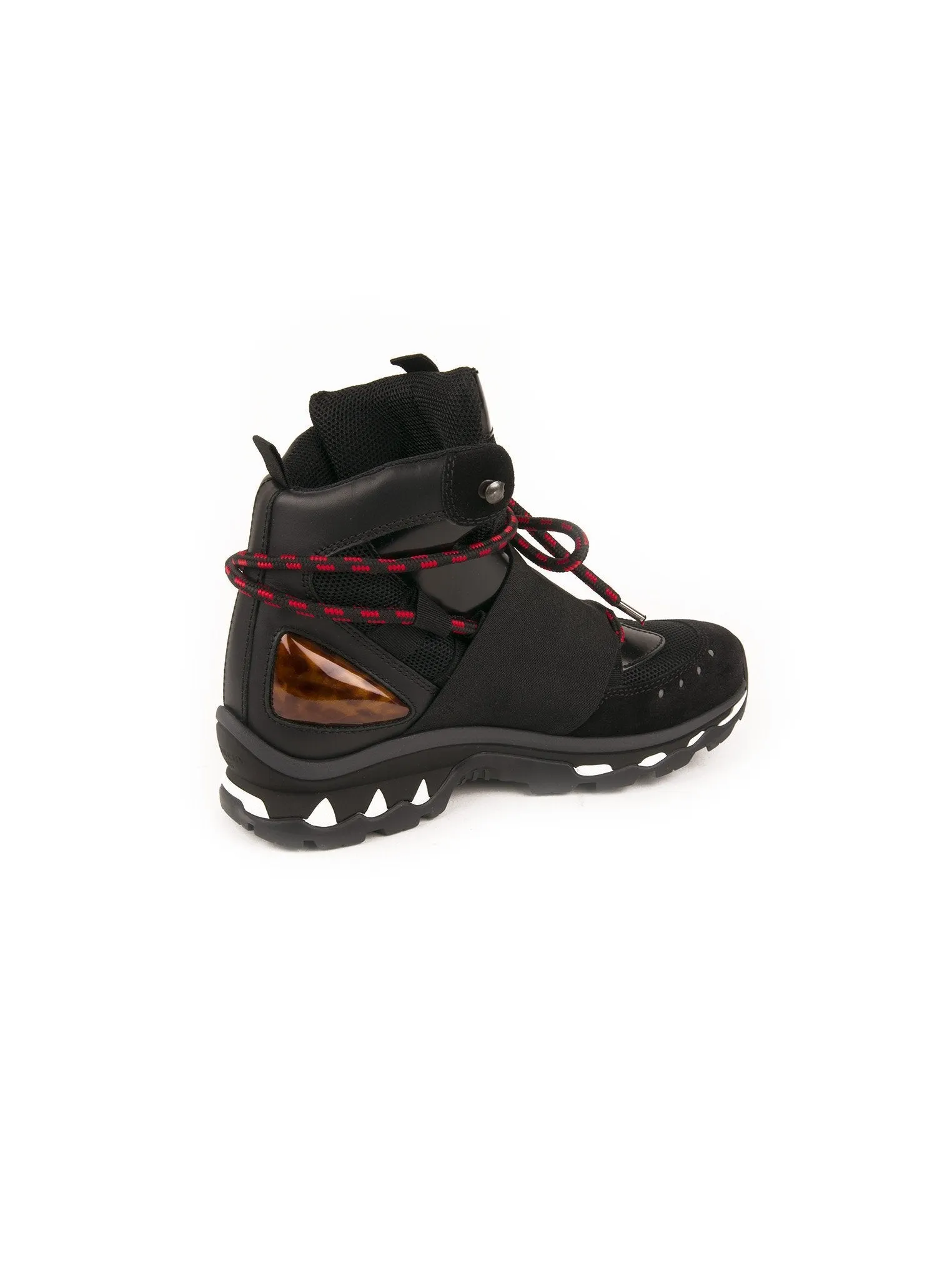 High Top Trail Boot Sneakers - Black