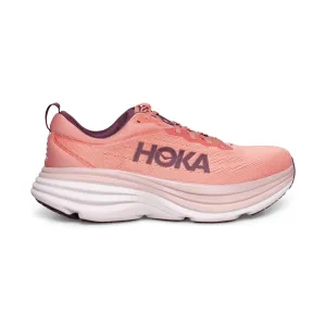 Hoka Bondi 8 Earthenware / Pink Clay Running Shoes - Men's