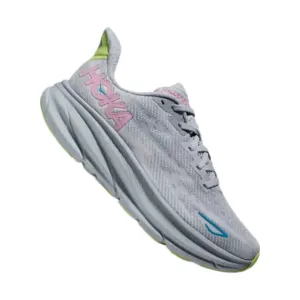 HOKA Women's Clifton 9 - Gull/Sea Ice