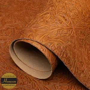 HORWEEN DUBLIN WESTERN FLORAL - CHESTNUT - 2.0/2.2mm