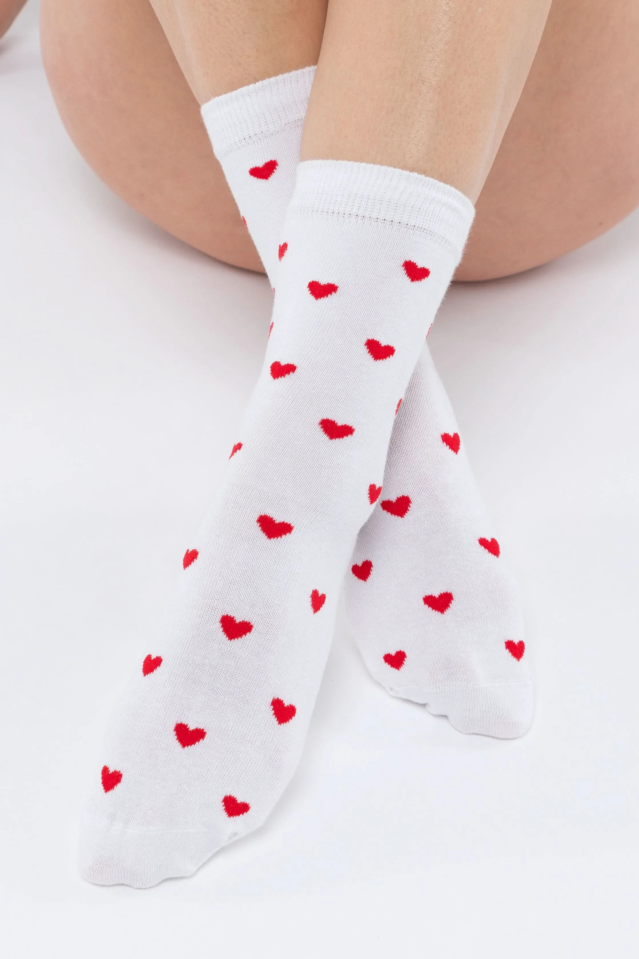 HRTSOCK-4PK - Heart Sock 4 Pack