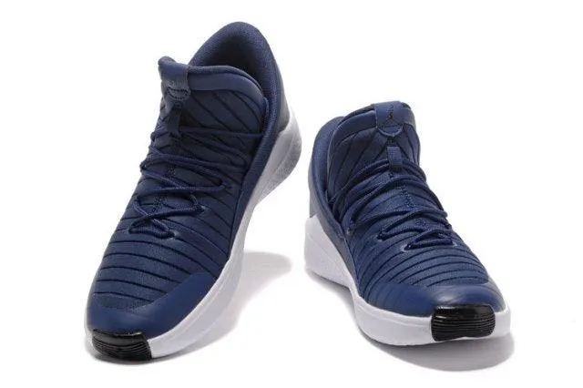 Jordan Air Flight Luxe Thunder Blue Pure Platinum Black Trainer