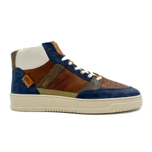 Kamo-Gutsu CAMPO 152 Sneaker (Men) - Royal/Castagno Combi