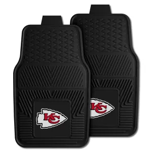 Kansas City Chiefs Heavy Duty Car Mat Set - 2 Pieces