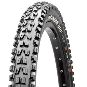 Maxxis, Minion DHF, Tire, 27.5''x2.80, Folding, Tubeless Ready, 3C Maxx Terra, EXO, 120TPI, Black