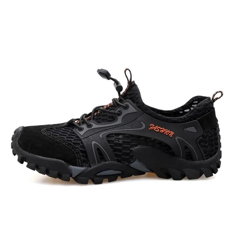 Men's Breathable Mesh Casual Light Outdoor Hiking Shoes