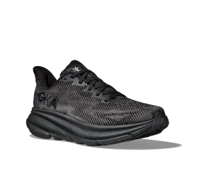 Men's Hoka One One Clifton 9 Color: Black / Black