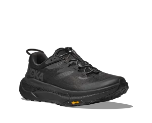 Men's Hoka Transport GTX Color: Black / Black