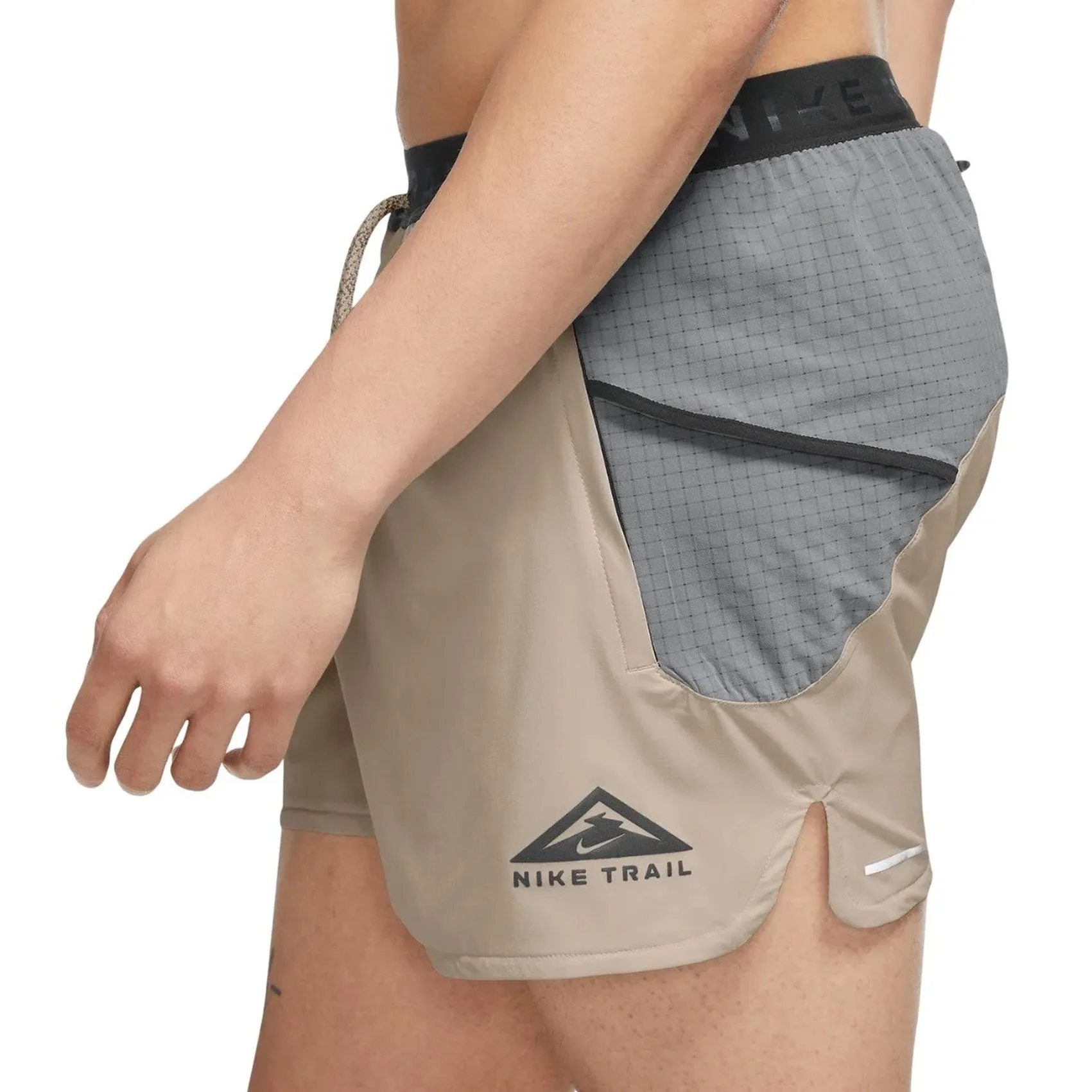 Mens Nike Dri-FIT Second Sunrise 5 Inch Trail Shorts