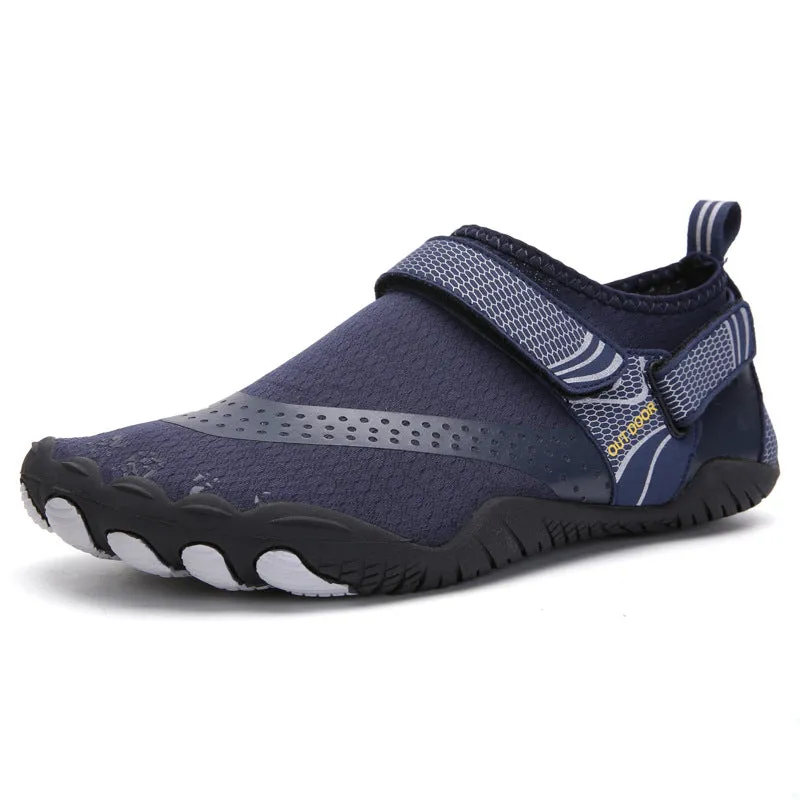 Mens Womens Summer Outdoor Non-slip Breathable Velcro Sneakers