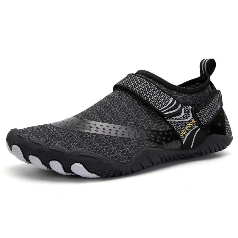 Mens Womens Summer Outdoor Non-slip Breathable Velcro Sneakers