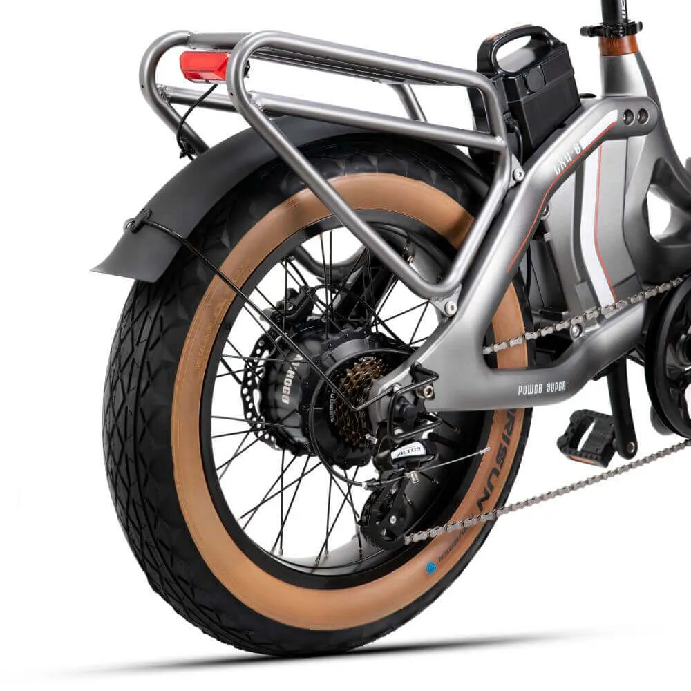 Mihogo LX 4.0 Dual Battery Electric 750 watt 100  miles Folding BIke - Live 4 Bikes