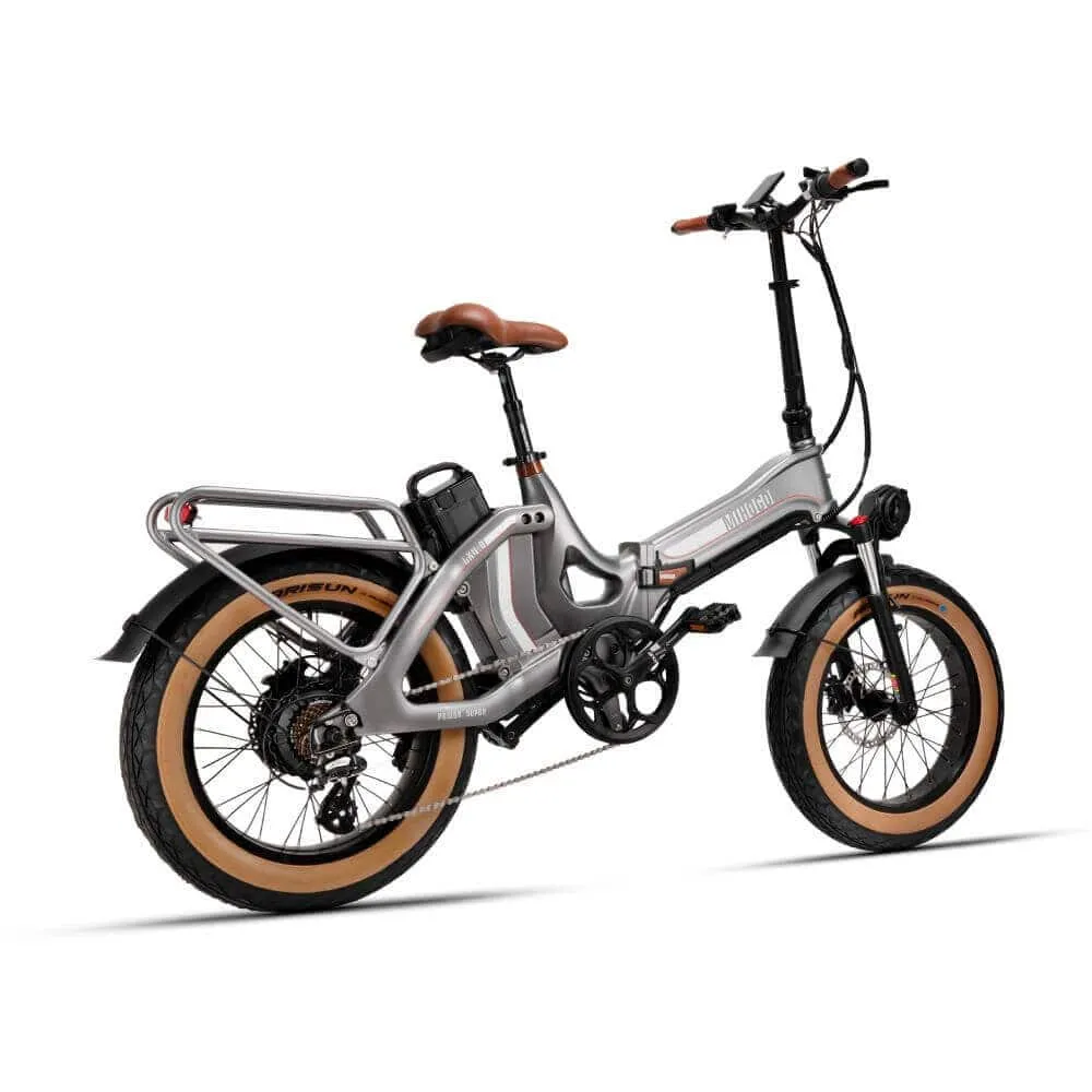 Mihogo LX 4.0 Dual Battery Electric 750 watt 100  miles Folding BIke - Live 4 Bikes