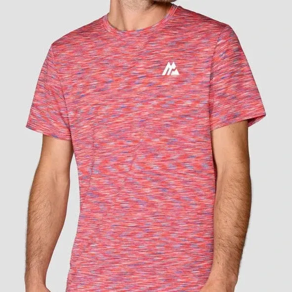 MONTIREX Trail 2.0 T-Shirt - Shocking Pink/Neon Blue Multi