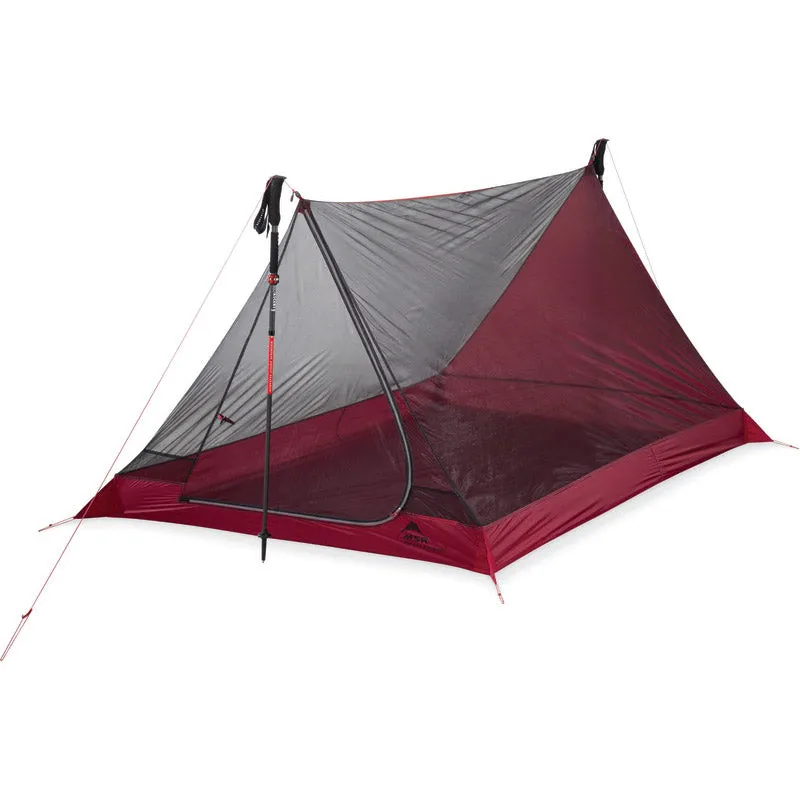 MSR Thru-Hiker Mesh House 2 Trekking Pole Shelter