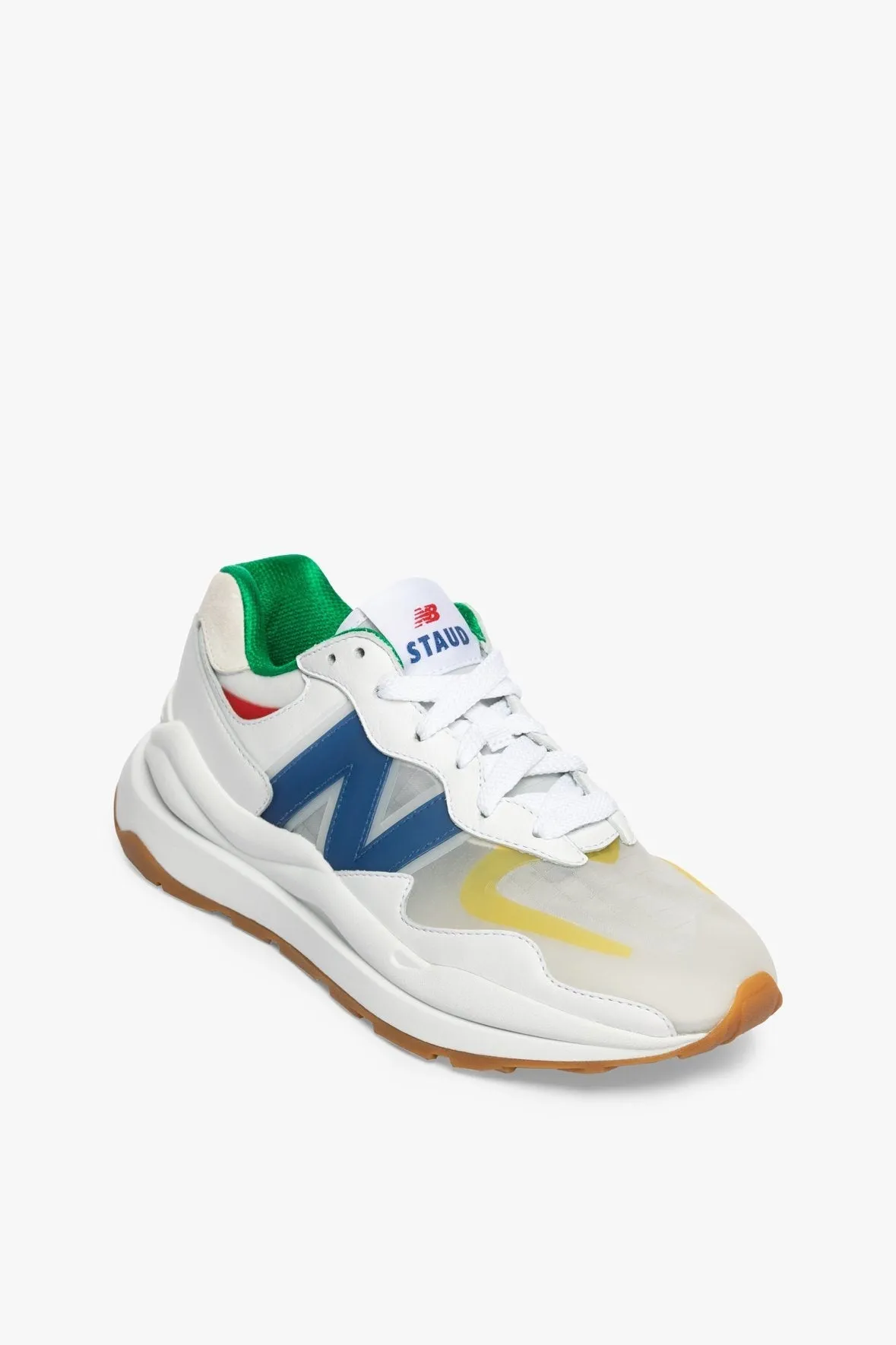 NB x STAUD 57/40 UNISEX SNEAKER | WHITE