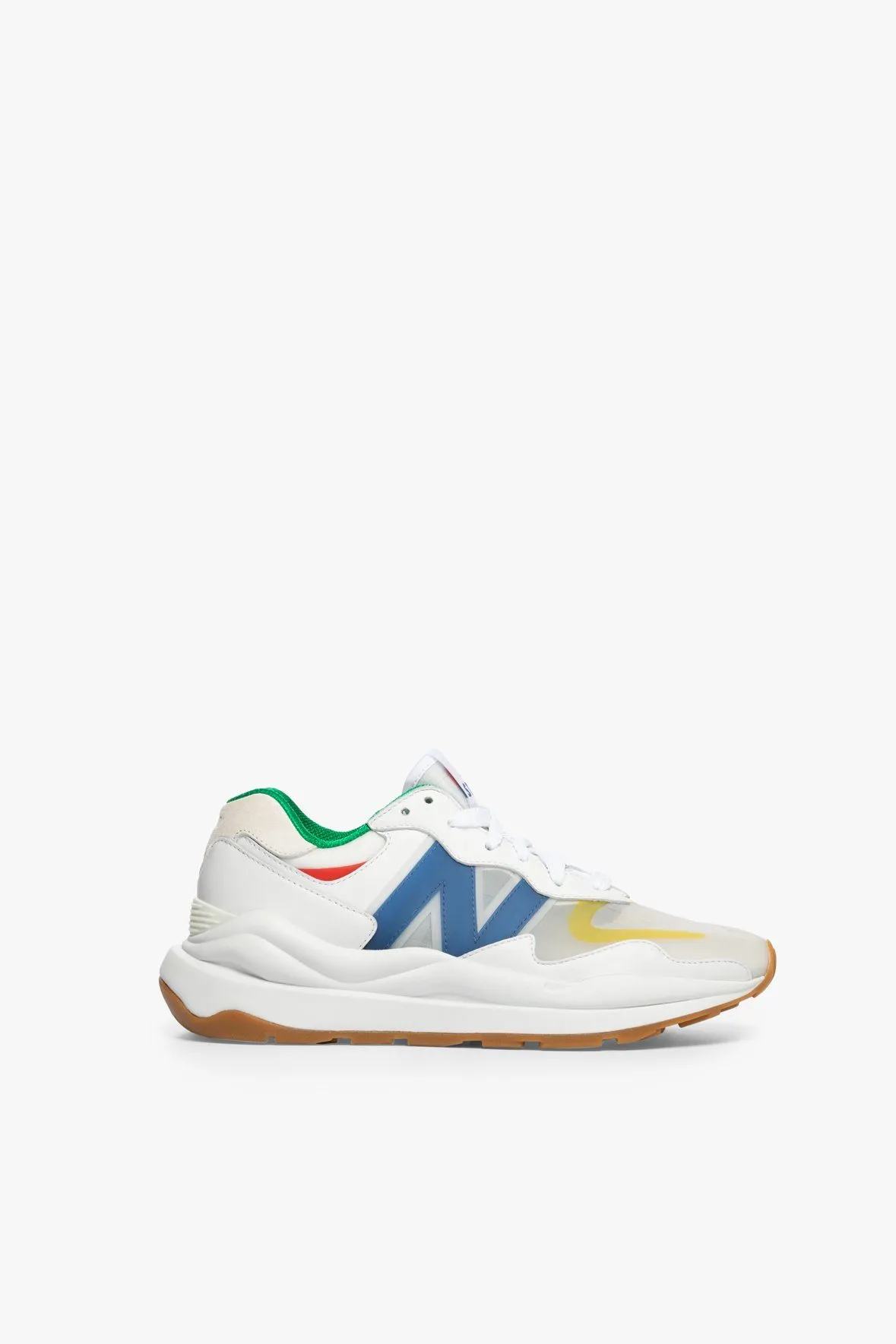 NB x STAUD 57/40 UNISEX SNEAKER | WHITE