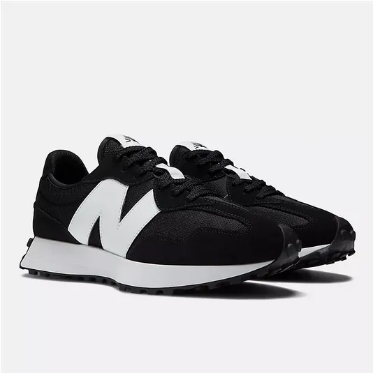 New Balance scarpa sneakers da uomo 327 MS327CBW nero bianco