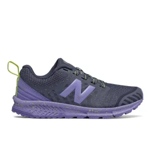 New Balance Vintage Indigo/Ice Violet FuelCore NITREL Children's Trail Sneaker